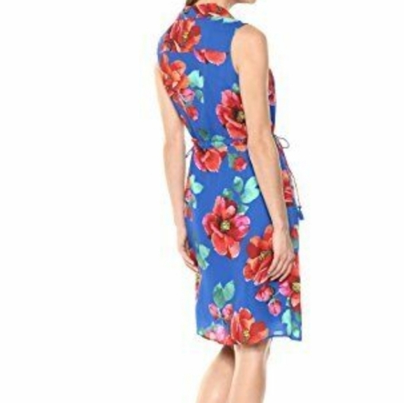 Foxcroft Adessia Hibiscus Floral Dress - Picture 2 of 11
